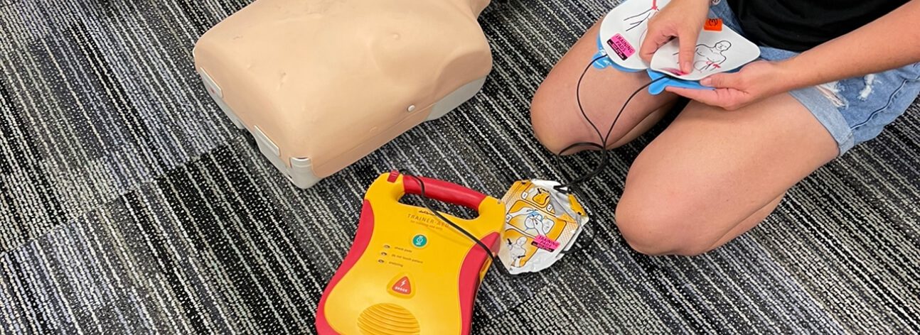 Trainees of Forbode Performing Cardiopulmonary resuscitation (CPR) with Intellisense CPR Feedback Device